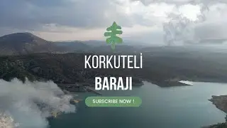 Antalya - Korkuteli - Korkuteli Barajı [4K drone video]