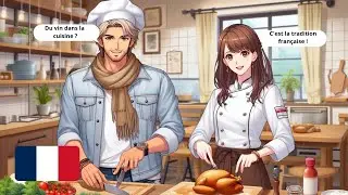 10 Short French Conversations for Beginners | Taking a Cooking Class in France (A1-A2)