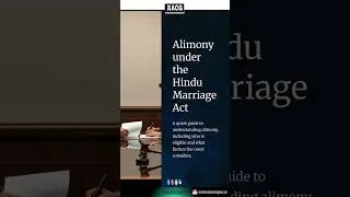 Permanent alimony maintenance l maintenance l Hindu Marriage Act l alimony #498a #horror #alimony