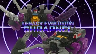 TRANSFORMERS: Legacy: Evolution Deluxe Class SHRAPNEL Review.