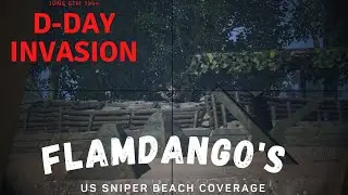 SQUAD 44 | D-DAY Sniper Coverage Of The Beach Landing