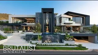 Brutalist Minimalism Mansion: Concrete, Stone, and Silence Define Stillness Luxury