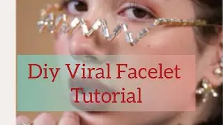 DIY Bridal Facelet | Handmade Jewelry Tutorial #diy #facelet #bridal #trendy 