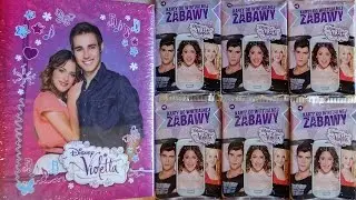 Karty kolekcjonerskie Disney Violetta Digital Card 10 Booster pack + Album Opening czesc 2
