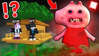 We Found The Biggest HORROR PEPPA PIG in Minecraft!! 😱