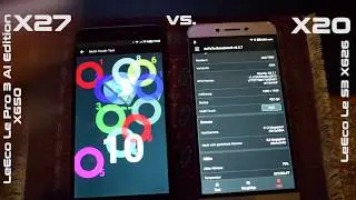 Сравнение Процессоров Helio X27 & X20 в Antutu Benchmark (LEX650 vs. LEX626)