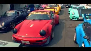 DRIFT RACE PORSCHE RWB WITH AKIRA NAKAI
