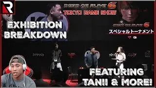 DOA6: Tanii dominates the exhibition @TGS2018! (High level event analysis)