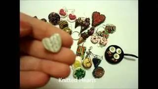 Коллекция украшений из полимерной глины. Polymer clay creations.