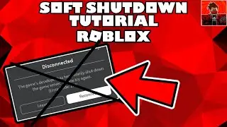 How to Make a Soft Shutdown Script | Roblox Studio Tutorial