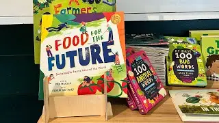 A happy surprise at Powisset Farm! Finding my picture book in their farm store!