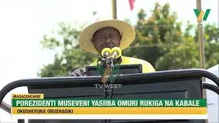 Agacencwire: Purezidenti Museveni yaasiiba omuri Rukiga na Kabale
