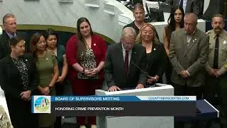 Honoring the San Diego County Sheriff&rsquo;s Crime Prevention Unit | National Crime Prevention Month 2025
