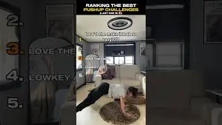 Рейтинг лучших моментов челленджа отжиманий (часть 2) #shortsviral #tiktok #trend