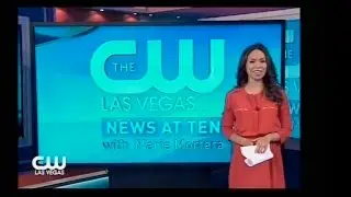 Debut: The CW News At 10, Las Vegas, Aug. 17, 2015 w/Marie Mortera