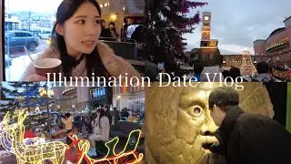 韓国人彼氏とのイルミネーションデート/白い恋人パーク/雪/クリスマス