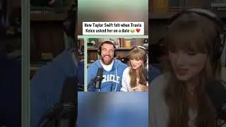 Taylor Swift details the story of Travis asking her out 😂❤️ (via @newheightshow )