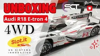 Unboxing Audi R18 E Tron4 slot it #slotcar #slotcars #slotcarracing