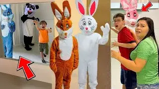 O COELHO MALVADÃO E O URSO MALVADEZA INVADIU A CASA E OS COELHÕES ESTÃO ESCONDIDOS NO QUARTO