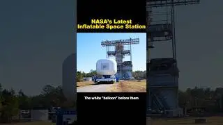 NASA Inflatable Space Station#knowledge #shortvideo #shorts