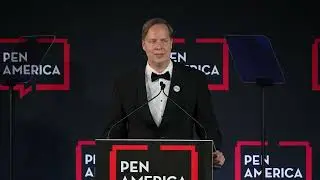 Almar Latour on Wall Street Journal Reporter Evan Gershkovich  at 2024 PEN America Literary Gala