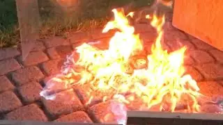 Diethyl ether flammability test