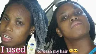 I USED DAWN ULTRA  DISH SOAP TO WASH MY TYPE 4 NATURAL HAIR