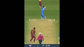 Sanju Samson trademark shot 🔥🔥🔥 real cricket 24 #shorts #trending