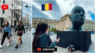 🇹🇩BUCHAREST is the perfect place to find BEAUTIFUL WOMEN 💃🏼🔥❤️ | Calea Victoriei WALKING TOUR☀️