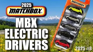 Unboxing the NEW 2025 Matchbox ELECTRIC DRIVERS 5-Pack for EARTH DAY!!