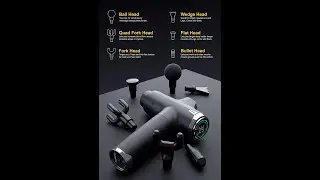 DIY Fusion Black Pro Muscle Massage Gun Review. web