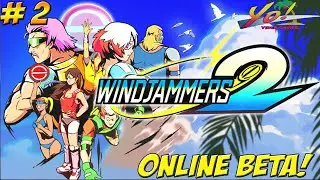 Windjammers 2! Online Beta! Part 2 - YoVideogames