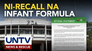 FDA, walang natatanggap na ulat ng adverse event kasunod ng pagkunsumo ng recalled infant formula