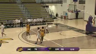 University of Montevallo Men's Basketball vs Miles College pt 2
