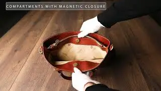 Full-Grain Leather Handbag Shoulder Bag - Camilla  | Time Resistance Official Video