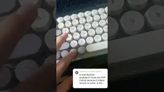 Pop keys keyboard sound test :)