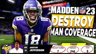 MUST WATCH* How To Beat The Man Coverage META (Madden 23)