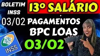 ✔️LULA APROVOU! 13&deg; BPC LOAS + PAGAMENTOS LIBERADOS 0302
