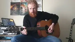 Day 1: Dr Hook: Sylvia's Mother acoustic cover.
