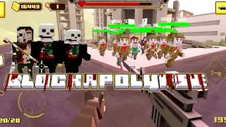 BLOCKAPOLYPSE Zombie Shooter: Zombie Apocalypse will End | Defeat the Mad Scientist and Win the War
