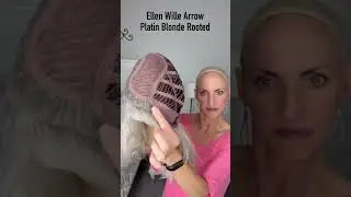 Quick WIG REVIEW Ellen Wille ARROW Platin Blonde Rooted! #shorts