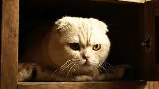 タンスに隠れた猫モチマル🐱を🦦マリンが発見!?😳💦 | Mochimaru & Marin&rsquo;s Funny Hide and Seek
