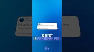 3D Image in Premiere Pro Tutorial