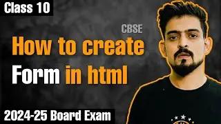 Html Class 10 | How to Create Form in Html | Html Form | Ep 11 #html @kidocoder