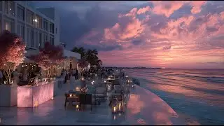 Romantic Dusk Vibes | Chillwave Pop Mix for Beachfront Gatherings