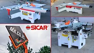 MA.CO.2L & SICAR - COMBINED MACHINES FOR WOODWORKING