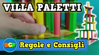 VILLA PALETTI | Gioco di Destrezza con una Villa da Costruire | Tutorial 102 Come si gioca