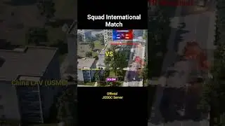 SQUAD - JOSGC International Match China VS Indonesia Armor Battle #military #shorts #viral #squad