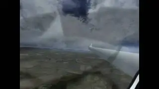 Discus Glider B landing at Orbx Tamworth YSTW