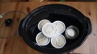 Slow cooker paleo vanilla coconut custard